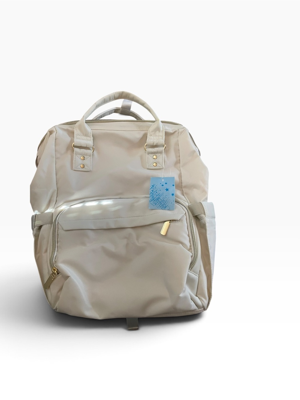 Classic Cream Women's Backpack Tote NWY - Picture 2 of 5